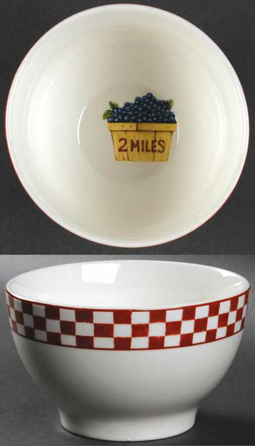 Farm Fresh Coupe Cereal Bowl by Home Trends-1