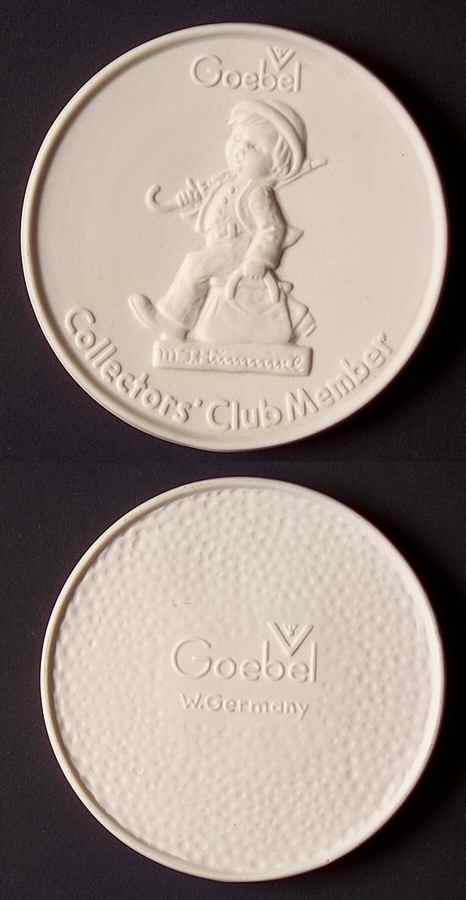 Advertising Signs-Plaques Tm5-Merry Wanderer-Collectors Clue - Advertising Sign by M.I. Hummel-1