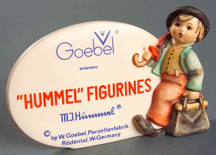 Advertising Signs-Plaques Tm5-Merry Wanderer/Hummel - Advertising Sign by M.I. Hummel-1