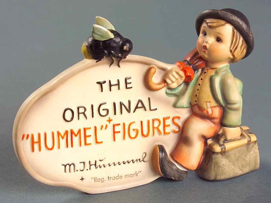 Advertising Signs-Plaques Tm3-Merry Wanderer/The Original - Advertising Sign by M.I. Hummel-1