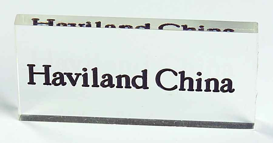 Advertising Signs Lucite Sign 1 by Haviland-1