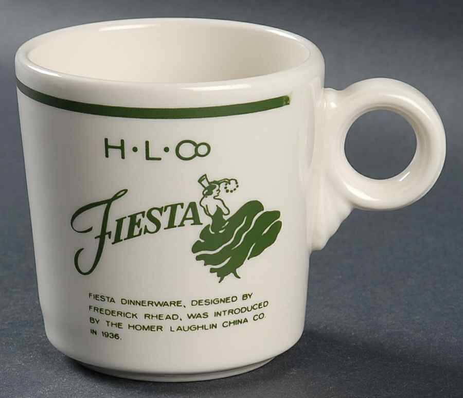 Fiesta Advertising Advertising Mug by Homer Laughlin -1