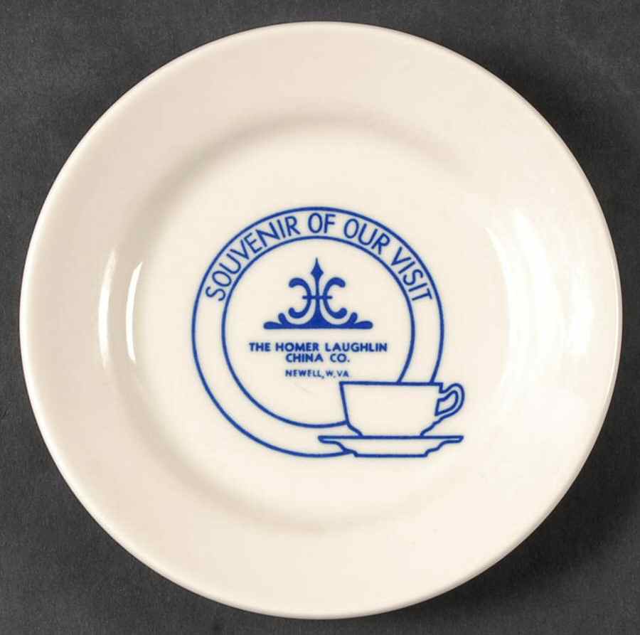 Advertising Signs Advertising Bread & Butter Plate by Homer Laughlin -1