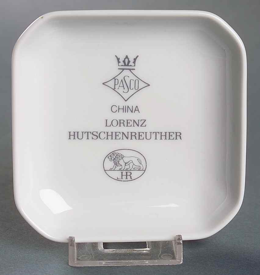 Advertising Signs Square Dish W/Advertising by Hutschenreuther-1