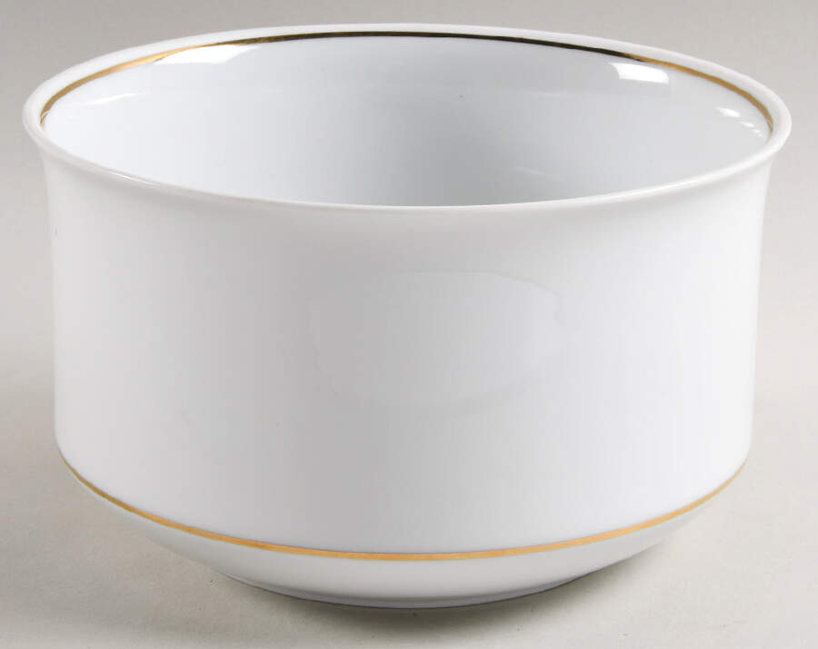 HUT1836 (Gold Verge, No Trim) 6" Round Vegetable Bowl by Hutschenreuther-1