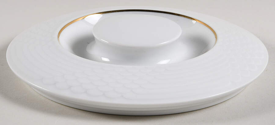 HUT1836 (Gold Verge, No Trim) Lid for Round Vegetable by Hutschenreuther-1