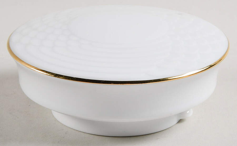 HUT1836 (Gold Verge, No Trim) Lid for Coffee Pot by Hutschenreuther-1