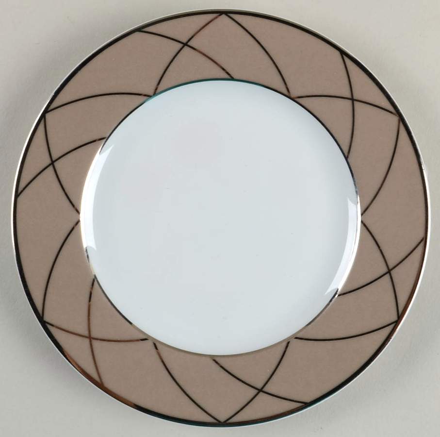 Aurore with Arches Bread & Butter Plate by Haviland-1