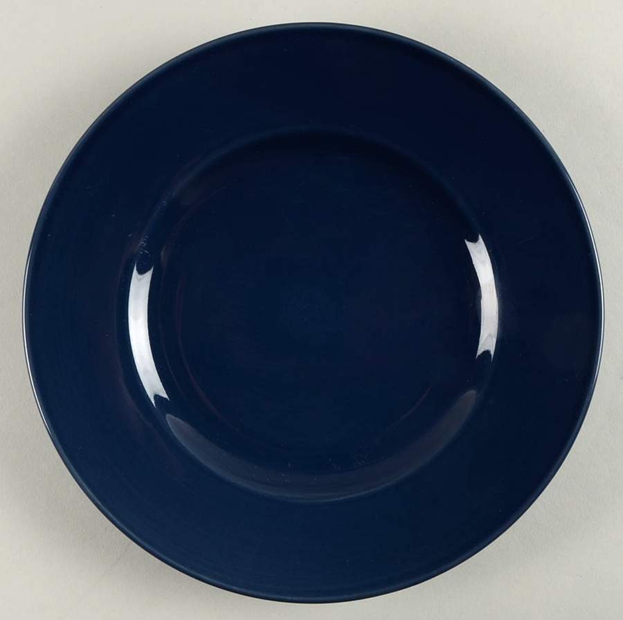 Siena Dark Blue Salad Plate by Home Trends-1