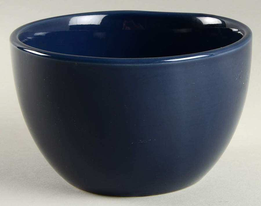 Siena Dark Blue Soup/Cereal Bowl by Home Trends-1