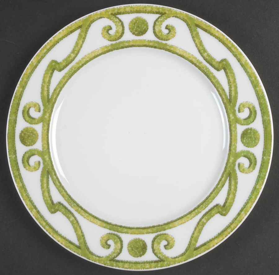 Jardin Francais Dessert/Pie Plate by Haviland-1