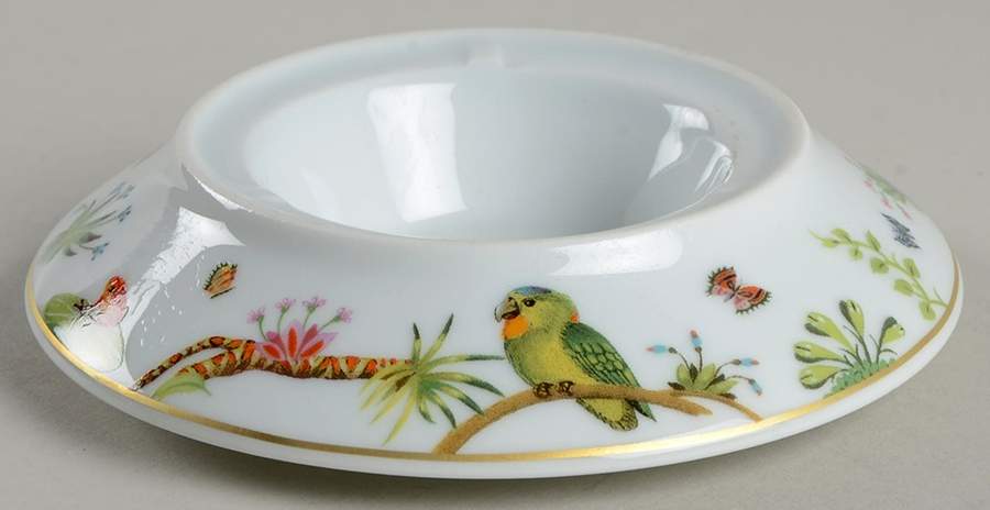 Alain Thomas Le Bestiaire Lithophane Candle Votive Base by Haviland-1