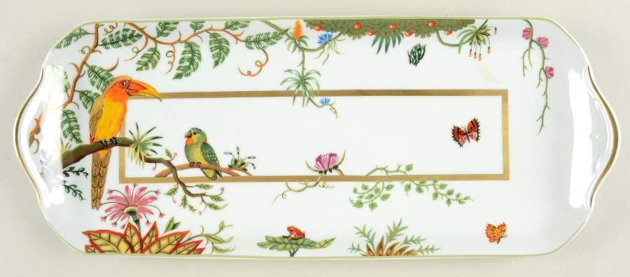 Alain Thomas Le Bestiaire Oblong Cake Plate by Haviland-1