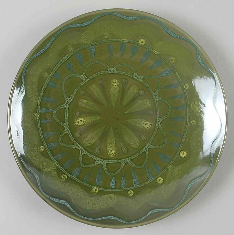 Terena Bloom Salad/Dessert Plate by Home Trends-1