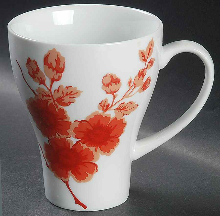 Carmine Blossom Mug by Home-1