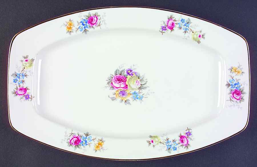 HUT1848 15" Oval Serving Platter by Hutschenreuther-1