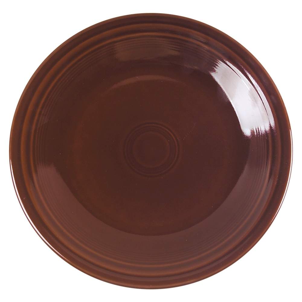 Fiesta Chocolate (Intro 2008) Dinner Plate by Homer Laughlin -1