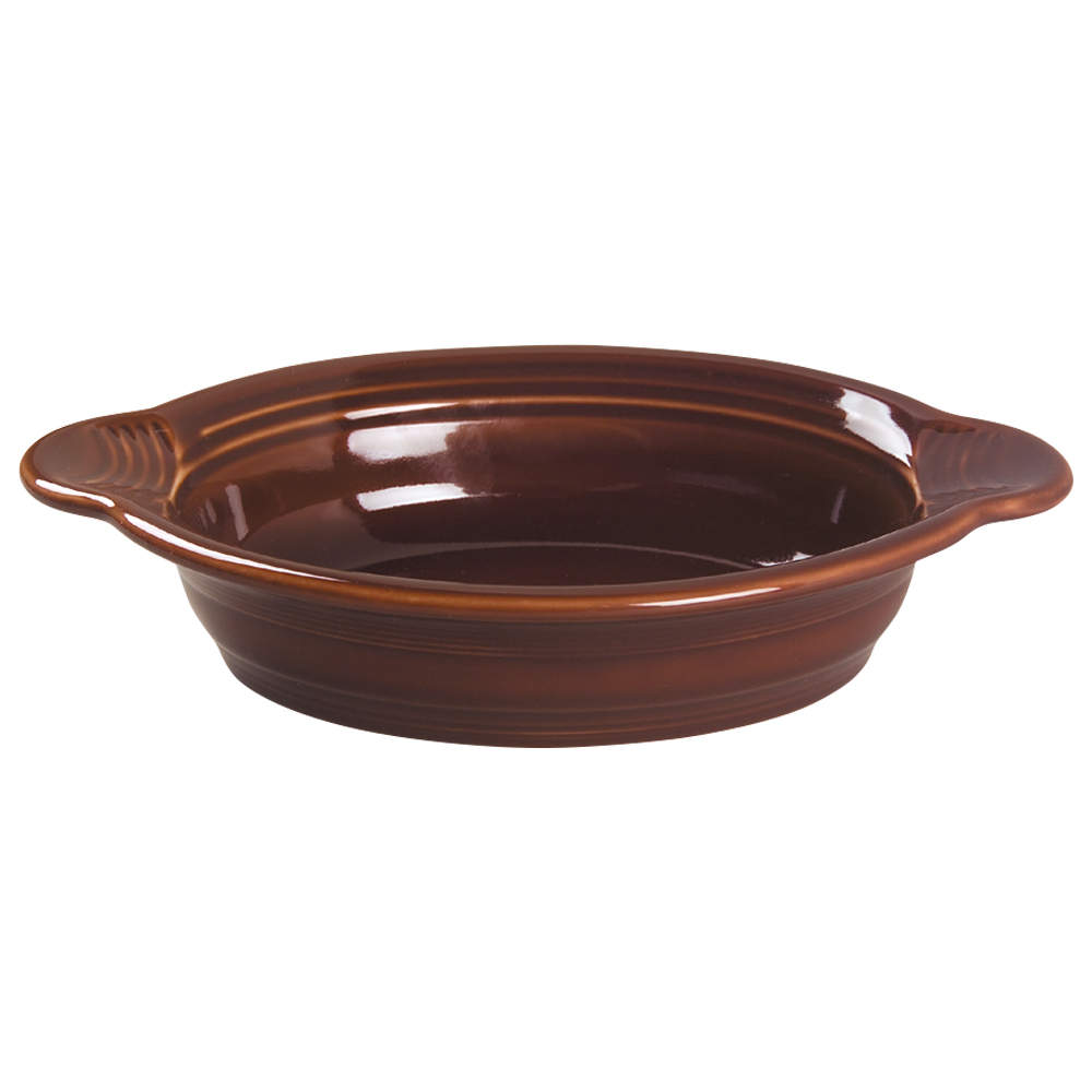 Fiesta Chocolate (Intro 2008) Open Individual Casserole by Homer Laughlin -1