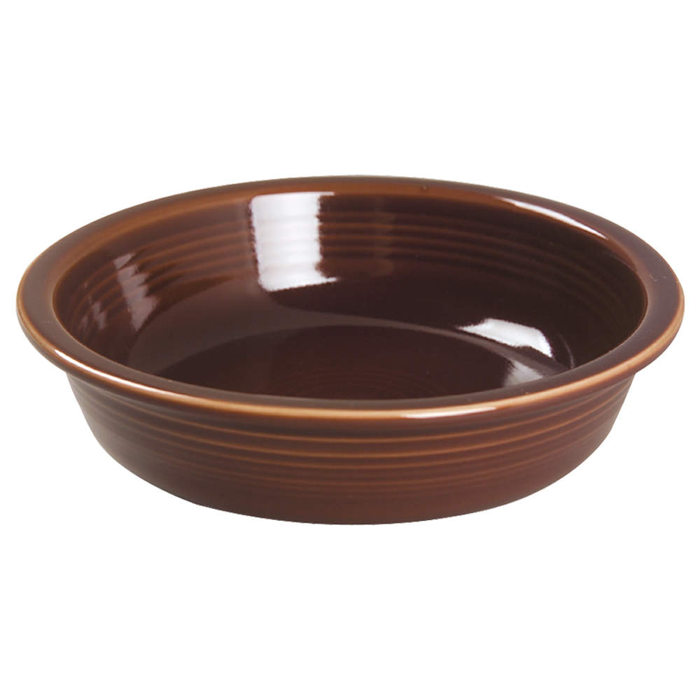 Fiesta Chocolate (Intro 2008) Coupe Soup Bowl by Homer Laughlin -1