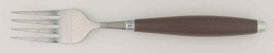 Fiesta Chocolate (Intro 2008) Individual Salad Fork by Homer Laughlin -1