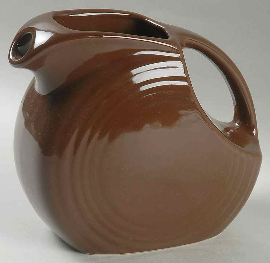 Fiesta Chocolate (Intro 2008) 32 Oz Pitcher by Homer Laughlin -1