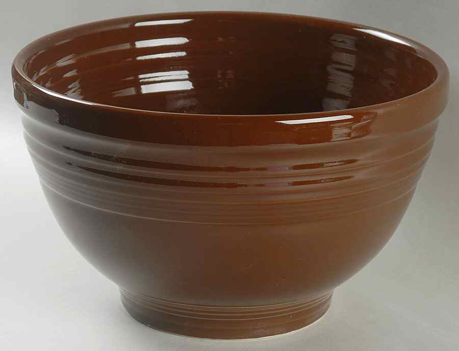 Fiesta Chocolate (Intro 2008) 9" Baking Bowl by Homer Laughlin -1