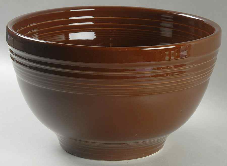 Fiesta Chocolate (Intro 2008) 11" Baking Bowl by Homer Laughlin -1