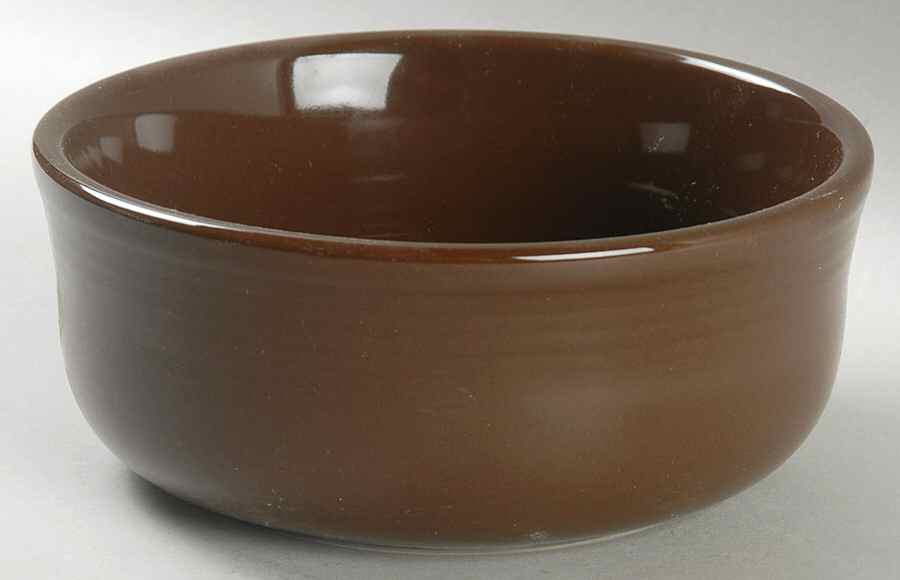 Fiesta Chocolate (Intro 2008) Chowder Bowl by Homer Laughlin -1