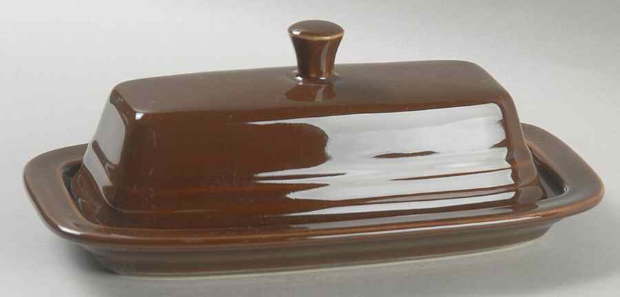 Fiesta Chocolate (Intro 2008) 1/4 Lb Covered Butter by Homer Laughlin -1