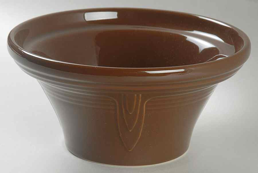 Fiesta Chocolate (Intro 2008) Hostess Bowl by Homer Laughlin -1