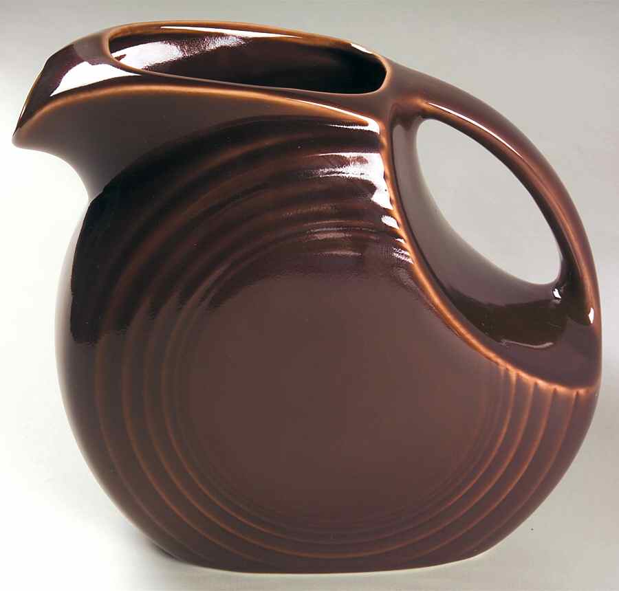 Fiesta Chocolate (Intro 2008) 64 Oz Pitcher by Homer Laughlin -1