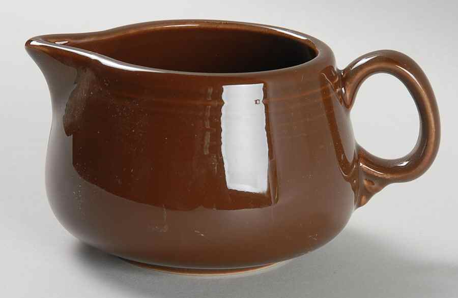 Fiesta Chocolate (Intro 2008) Creamer by Homer Laughlin -1