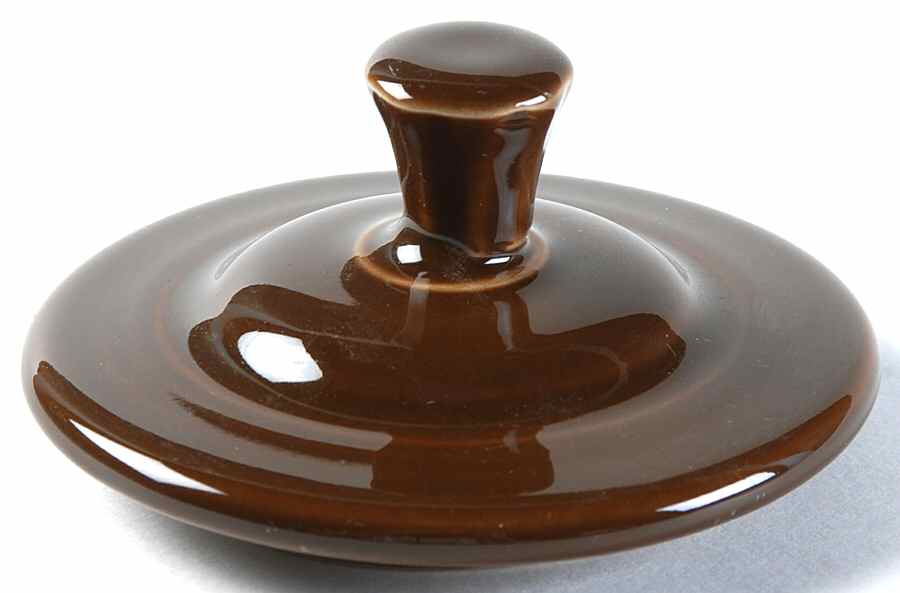 Fiesta Chocolate (Intro 2008) Lid for Sugar Bowl by Homer Laughlin -1