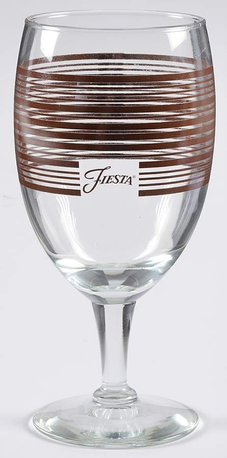 Fiesta Chocolate (Intro 2008) Glassware Goblet by Homer Laughlin -1