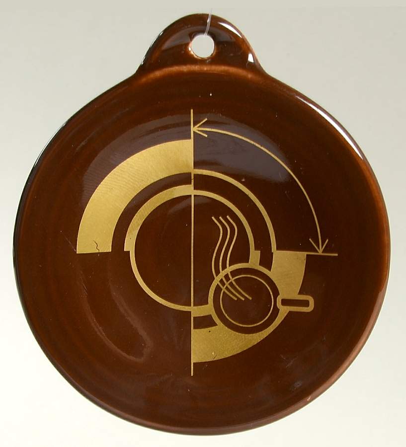 Fiesta Chocolate (Intro 2008) Ornament by Homer Laughlin -1