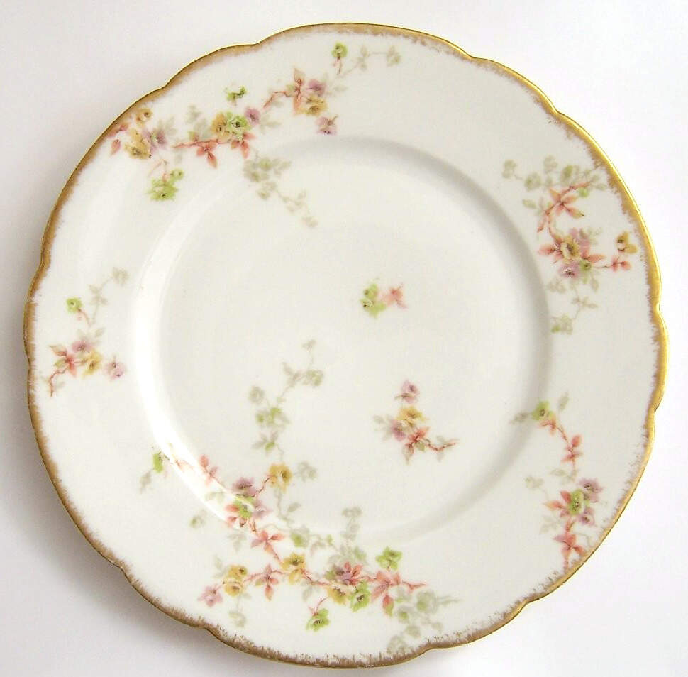 Schleiger 339-17 Luncheon Plate by Haviland-1