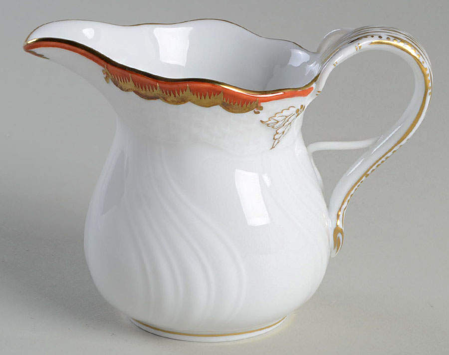 Princess Victoria Rust Creamer by Herend-1