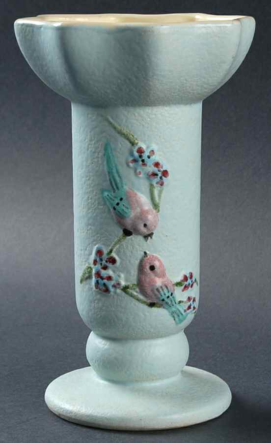 Serenade Blue (Matte Gloss) 6" Vase by Hull-1