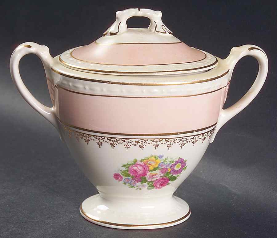 G3314 Sugar Bowl & Lid by Homer Laughlin -1