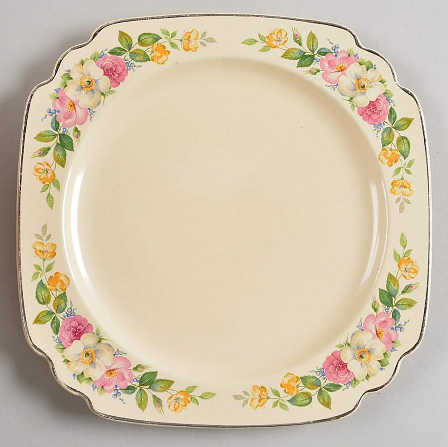 Esther Luncheon Plate by Homer Laughlin -1