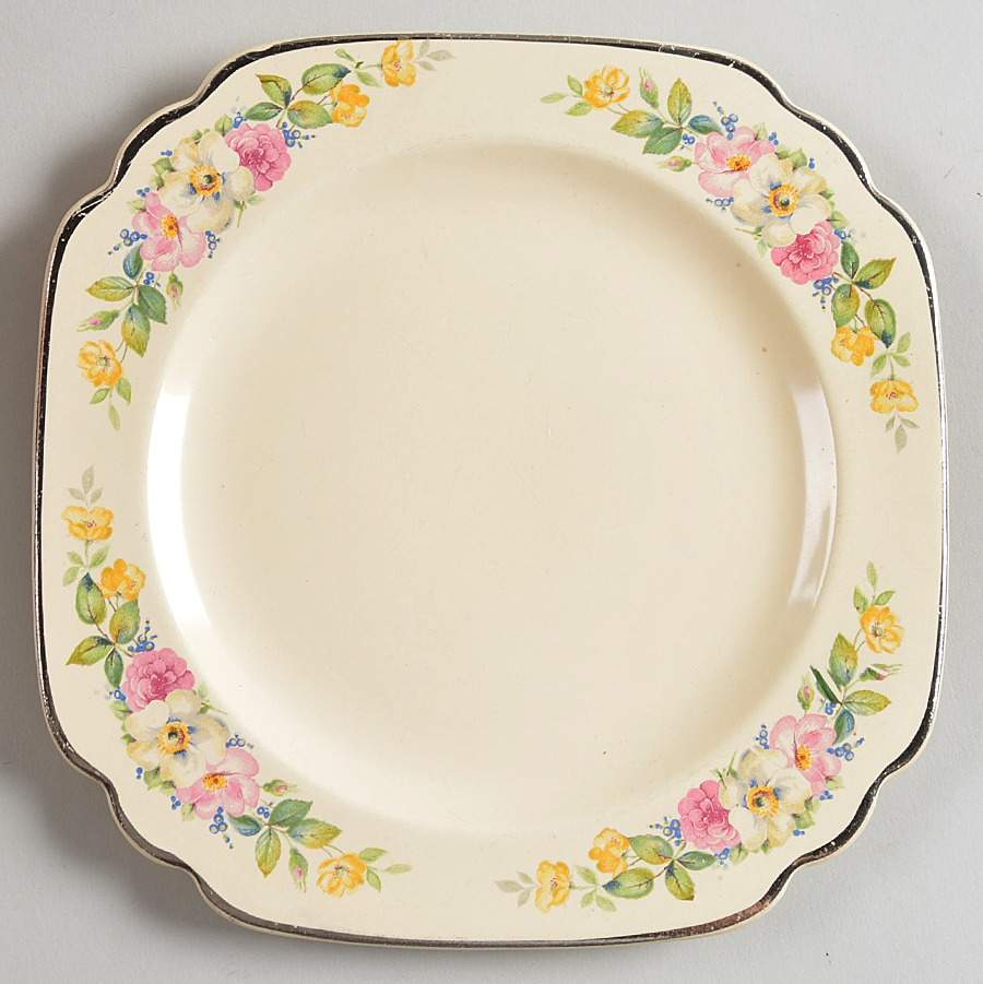 Esther Bread & Butter Plate by Homer Laughlin -1