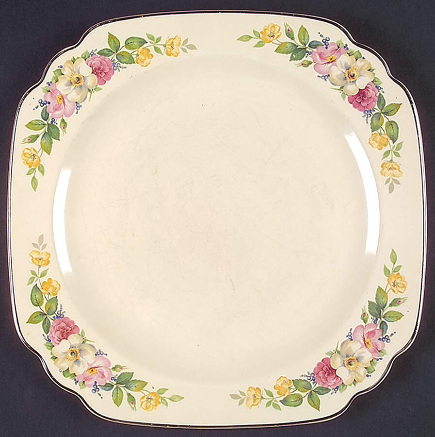 Esther Dinner Plate by Homer Laughlin -1