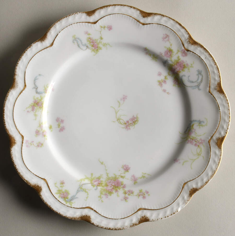 Schleiger 63-7 Luncheon Plate by Haviland-1