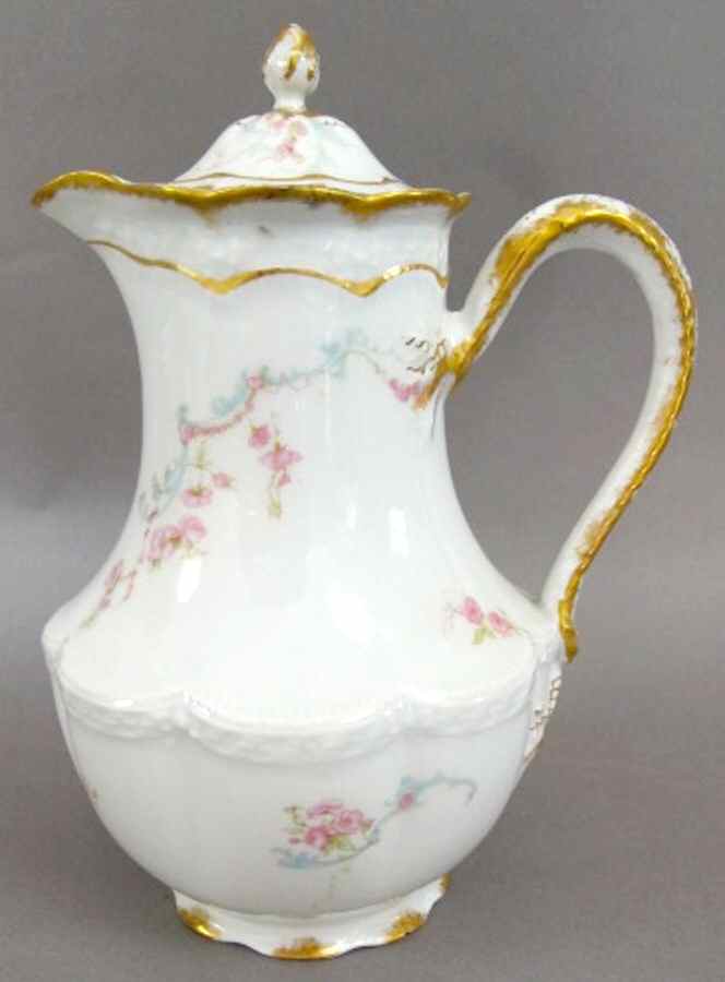 Schleiger 63-7 Chocolate Pot & Lid by Haviland-1