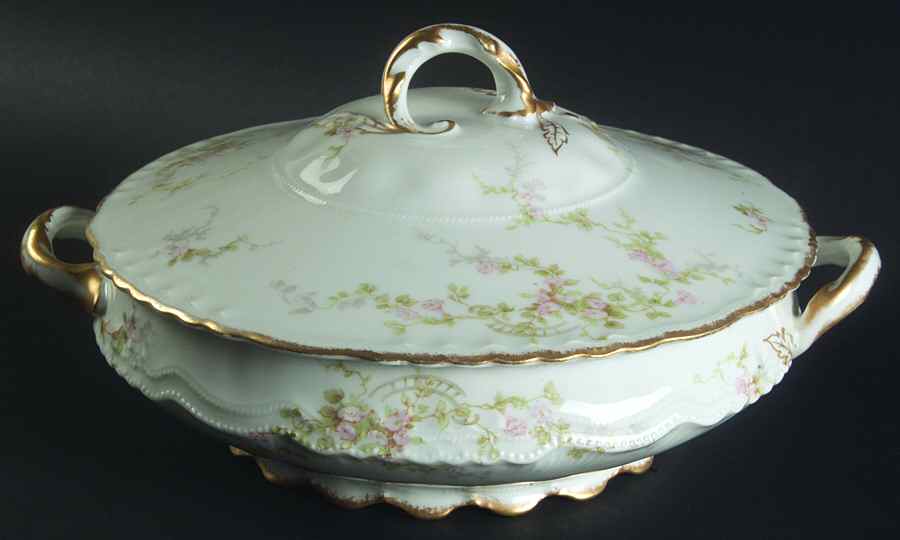 Schleiger 334-4 Round Covered Vegetable by Haviland-1