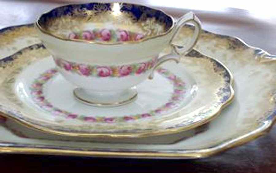 11905 Footed Cup & Saucer Set by Hammersley-1