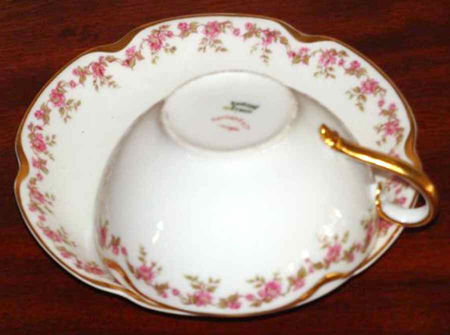 Schleiger 546-1 Flat Cup & Saucer Set by Haviland-1