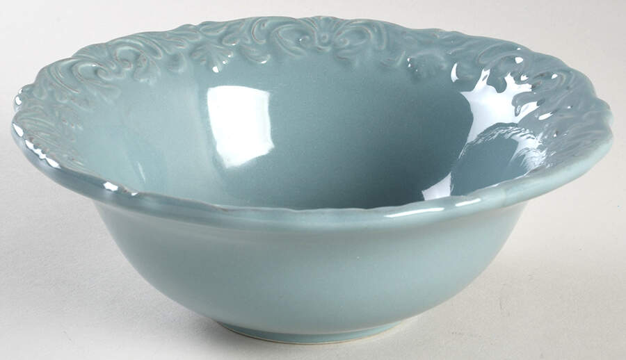 Madison Collection Antique Blue Coupe Soup Bowl by Home Essentials-1