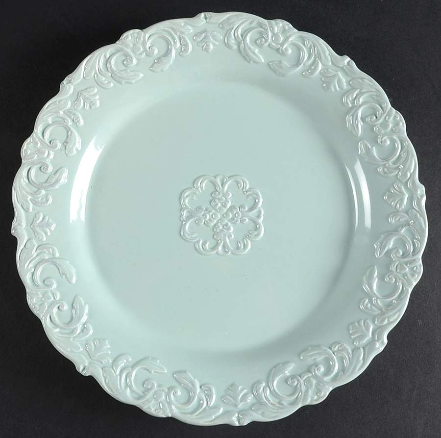 Madison Collection Antique Blue Luncheon Plate by Home Essentials-1