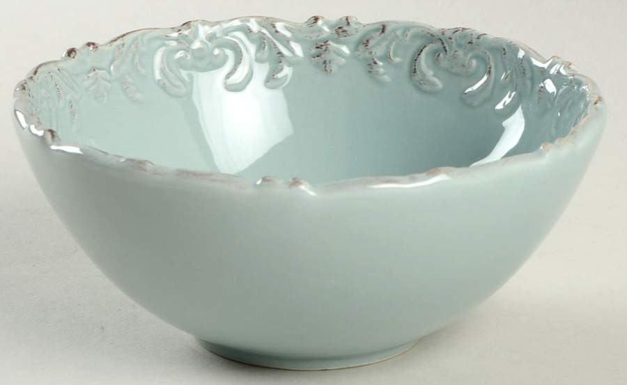 Madison Collection Antique Blue Coupe Cereal Bowl by Home Essentials-1